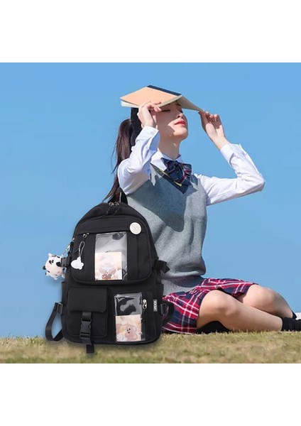 Moda Japon Harajuku Bayanlar Sırt Çantası Hırsızlık Karşıtı Kızlar (Yurt Dışından) modelleri