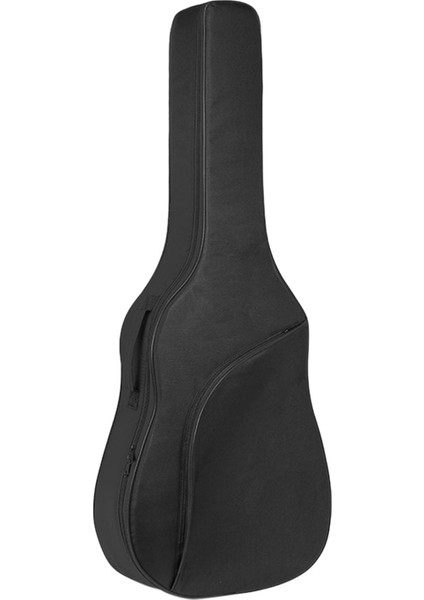 Gitar Çantası Gitar Konser Çantası Ikili Ayarlanabilir Omuz Askısı Yeni Başlayanlar Için Hediyeler Siyah 40ın Ila 41ın (Yurt Dışından)