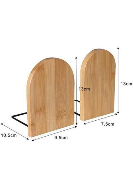 Kitap Endsshelf Bookend Yurtı Için Masaüstüörü Küçük (Yurt Dışından)