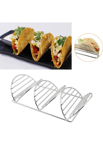 Taco Standı Taco Shell Barbekü Için Plakalar 3 (Yurt Dışından) fırsatları