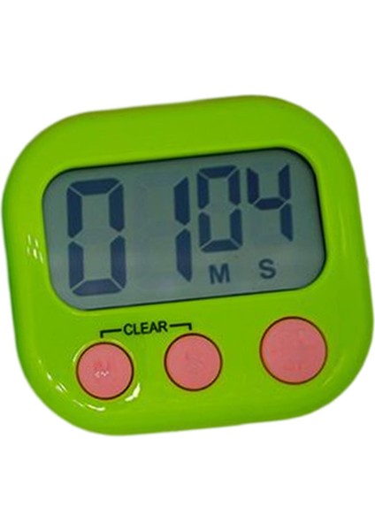 Dijital Zamanlayıcı Lcd Ekran Öğretmenler Için Yüksek Alarm Banyo Ofisi Yeşil (Yurt Dışından) modelleri
