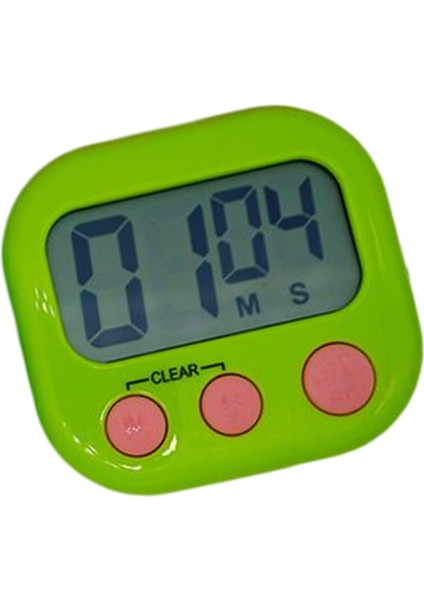 Dijital Zamanlayıcı Lcd Ekran Öğretmenler Için Yüksek Alarm Banyo Ofisi Yeşil (Yurt Dışından) indirimleri