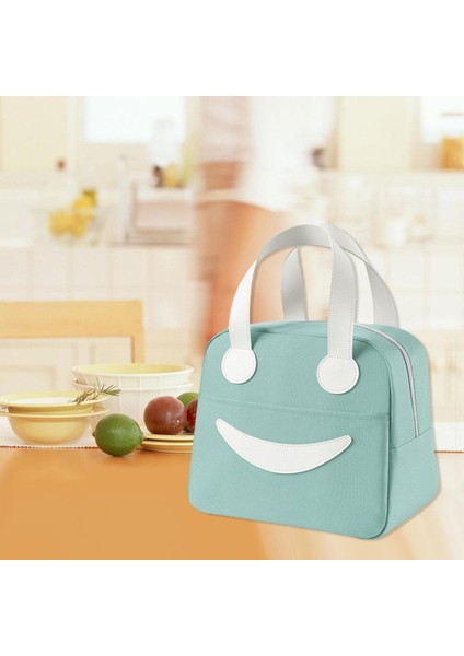 Öğleği Çantası Için Için Pürüzsüz Fermuar Tote Sıcak Yeşil Tutmak (Yurt Dışından) fiyatları