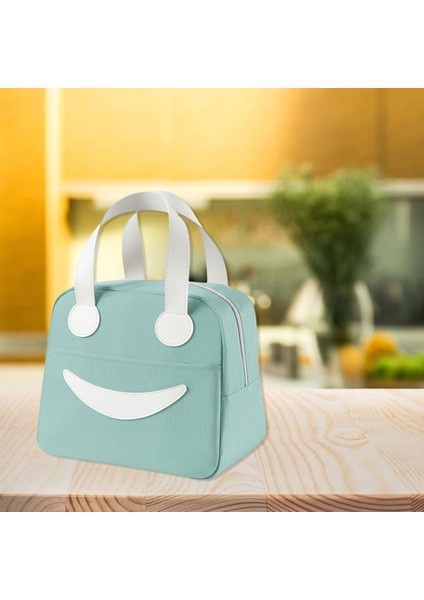 Öğleği Çantası Için Için Pürüzsüz Fermuar Tote Sıcak Yeşil Tutmak (Yurt Dışından) modelleri