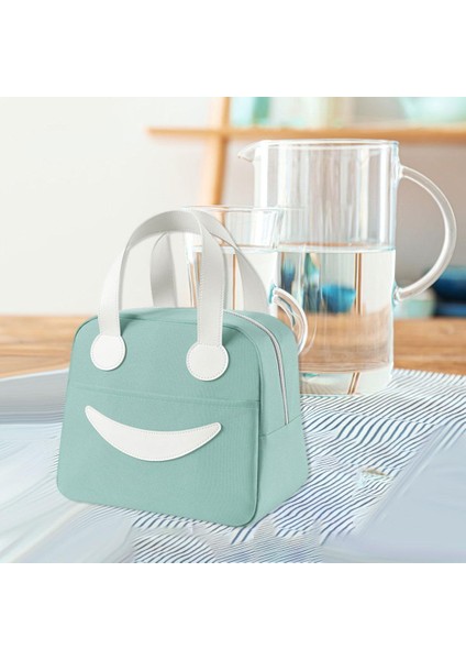 Öğleği Çantası Için Için Pürüzsüz Fermuar Tote Sıcak Yeşil Tutmak (Yurt Dışından) indirimleri