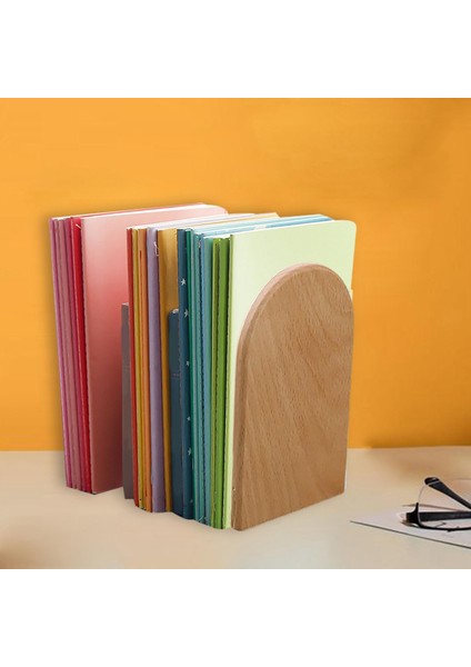 Kitapkarörü Slip Kitap Uçları Standüstü Rafı Kayın 17x12x1cm (Yurt Dışından)