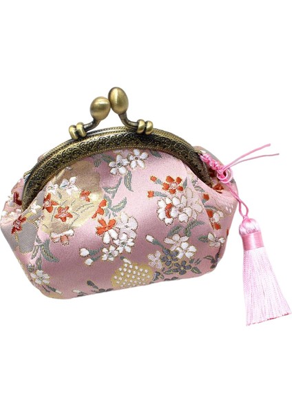 Sevimli Toka Madeni Para Çanta Çiçek Değişimi Tutucu Toka Kapağı Vintage Stil Pembe (Yurt Dışından) fırsatları