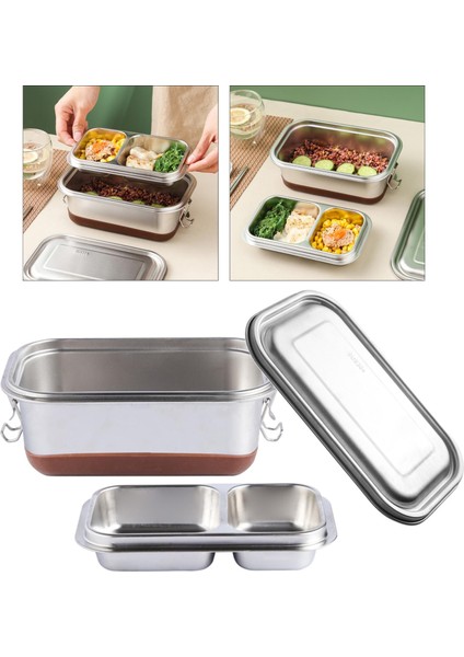 1.2l Paslanmaz Bento Kutu Açık 2 Katman (Yurt Dışından) fırsatları