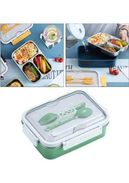 Taşınabilir Öğleği Kutusu Bento Ev Öğrenci Yeşil Için Gıda Kutusu (Yurt Dışından) fırsatları