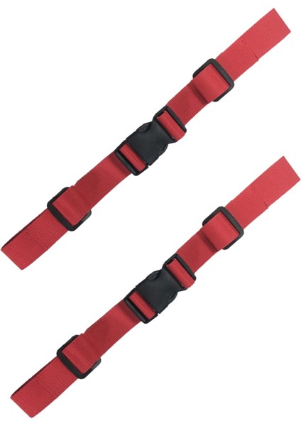 2pcs Evrensel Sırt Çantasığüs Kayışı Kayışları Kayışğüs Kayışı Kırmızı (Yurt Dışından)
