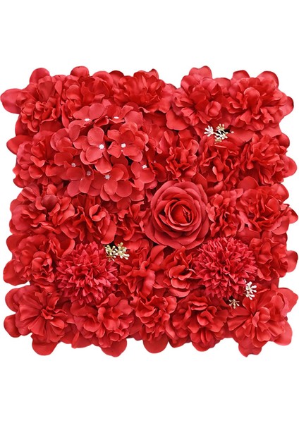 Çiçekı Panel Dolunğün Etkinlik Partisi 38cmx38cm Kırmızı (Yurt Dışından)