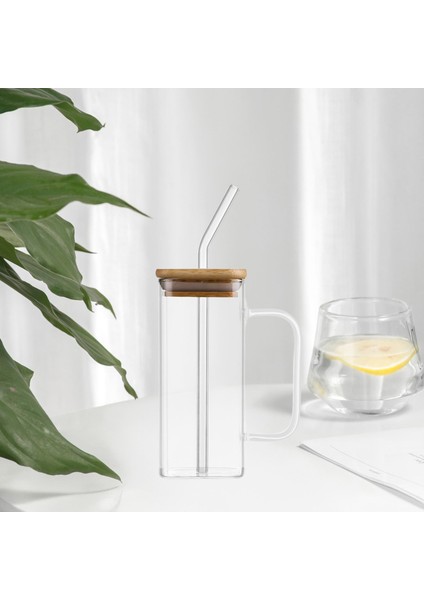 400ml Cam Ve Pipetler İle Kare Parti Içecek (Yurt Dışından) fırsatları