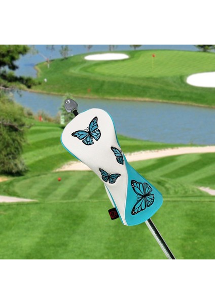 Kulüp Kafa Örtüsü Aşınma Dirençli Golf Ahşap Başlıklar Seyahat Aktarımı Için Beyaz Ut (Yurt Dışından) indirimleri