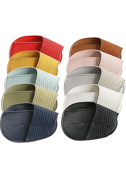 Golf Demir Kafa Kapakları Set Pu Sporcu Hediye Açık Spor Çok Renk Boyutu Için Pratik (Yurt Dışından)