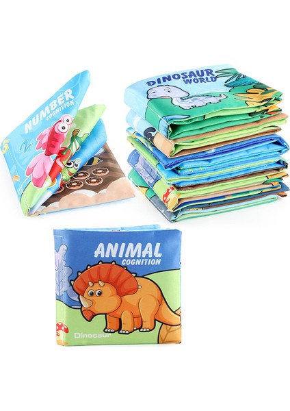 6x Bebek Kumaş Kitap Öğrenme Oyuncak Bebekler Için Erken Eğitim (Yurt Dışından) fırsatları