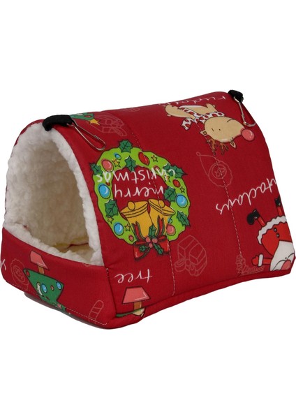 Yumuşak Hamster Hamak Yatak Yuvası Küçük Hayvanlar Için Papaz Sincap Kırmızı (Yurt Dışından)