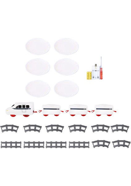 Elektrikli Tren Oyuncakları Dönen Küçük Çocuklar Için Parti Oyuncakları Çocuklar 3 Taşıma (Yurt Dışından)