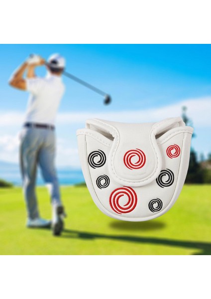 Square Mallet Putter Headcover Yedek Beyaz (Yurt Dışından) indirimleri