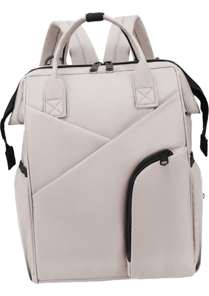 Seyahat Bezi Çantası Tote Omuz Sırt Çantası Sağlam Fermuarlı Büyük Depolama Cilt (Yurt Dışından)