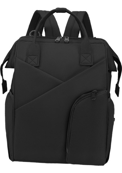 Seyahat Bezi Çantası Tote Omuz Sırt Çantası Büyük Depolama Güçlendirilmiş Dikiş Siyah (Yurt Dışından) modelleri