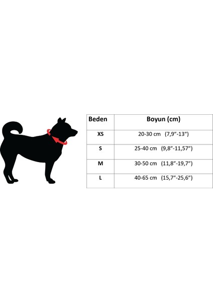 Köpek Boyun Tasması Düz Renk