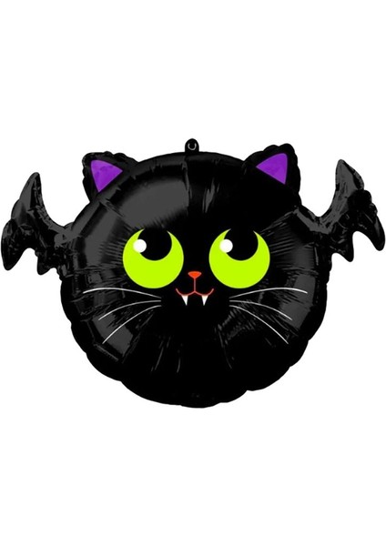 Halloween Cadılar Bayramı Temalı Şekilli Folyo Balonlar 4 Adet