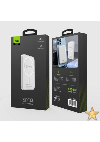 5.000 WP-050 Mah Magesafe Powerbank