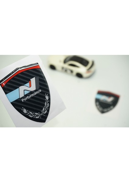 Hyundai N Line Performance Kelebek Cam Damla Desen Logo Arma Seti