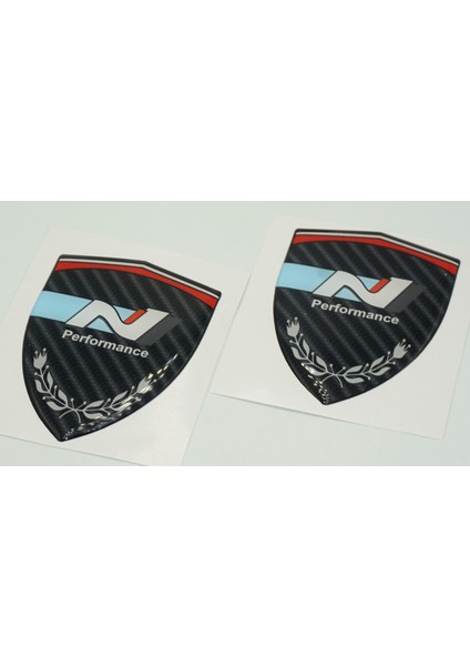 Hyundai N Line Performance Kelebek Cam Damla Desen Logo Arma Seti