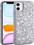 Apple iPhone 12 Kılıf Kamera Çıkıntılı Parlak Taşlı Tasarım Renkli Koruyucu Kapak (Linea) 2