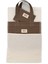 Moyen Waxed Canvas Tote Bag Mumlu Kanvas Kadın Omuz Çantası 5