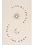 Beige Canvas Tote Bag Renkli Pamuk Kolon Saplı ve Baskılı Orta Boy Bej Kanvas Tote Omuz Çantası 3