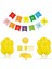 Mini Party Store Sarı Doğum Günü Set 25 Kişilik 1