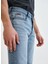 Açık Indigo Erkek Denim Şort 4