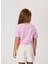 Baskılı Pembe Kız Çocuk T-Shirt 232 Lcg 242005 Cloudy Pembe 3