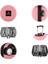 Puzzle Abs 3'lü Valiz Seti Pembe 4