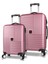 Puzzle Abs 2'li Valiz Seti (Kabin ve Orta) Rose Gold 1