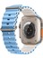 Apple Watch 38-40-41MM Krd-28 Ocean Çift Renkli Açık Mavi Kordon 2