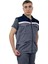 PY04Y Unisex Gri Plus Gabardin Yazlık Yelek 1