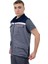 PY04Y Unisex Gri Plus Gabardin Yazlık Yelek 2