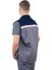 PY04Y Unisex Gri Plus Gabardin Yazlık Yelek 4