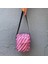 Favoriconsept - Pembe Black Pink Logo Kolaj Çapraz Çanta 1