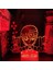 Soul Eater Anime 3D Erkek Için Gece Lambası 16 Renk Kız Odası Dekor Illusion LED Lamba USB Manga Maka Albarn Şekil Uygun Çocuklar Hayranlar Noel Hediyeleri (Crack) (Yurt Dışından) 1