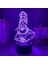 3D LED Işık Genshin Impact Noelle Akrilik LED Lamba Oyunu (Yurt Dışından) 1