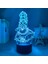 3D LED Işık Genshin Impact Noelle Akrilik LED Lamba Oyunu (Yurt Dışından) 2