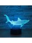 Çocuklar Gece Lambası Deniz Hayvan Balina USB Uzaktan Kumandalı 3D Optik LED Illusion Lambası 16 Renk Değiştirme Doğum Günü Xmas Yeni Yıl Hediye Fikri Erkek Kız Çocuklar Için (Yurt Dışından) 4