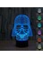 3D Star Wars Darth Vader LED Işık Masa Lambası Gece Lambası Çocuk Odası Yatak Odası Hediye (Yurt Dışından) 1