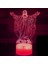 3D Isa Gece Lambası Illusion Gece Lambası 7 Renk Değiştirme Dokunmatik Anahtar Masa Masa Dekorasyon Lambaları Akrilik Düz Abs Taban USB Kablosu Oyuncak (Otobüs) (Yurt Dışından) 4