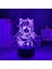 3D LED Gece Işığı Lambası Genshin Impact Keqing Akrilik LED Lamba Oyunu (Yurt Dışından) 1