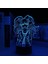 Dangarrcnpa Anime 3D Gece Lambası Boy Için 16 Renkler Kız Odası Dekor Illusion LED Lamba USB Manga Nagito Komaeda Şekil Uygun Çocuklar Fanlar Noel Hediyeleri (Yurt Dışından) 1